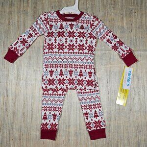 Carter's Just One You Christmas pajama set Size 12M